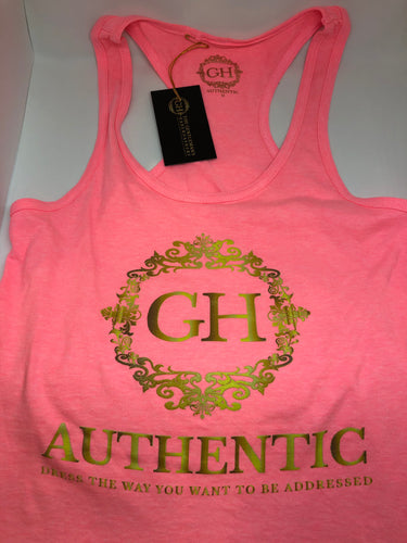 GH Authentic Women's Pink Tank Top